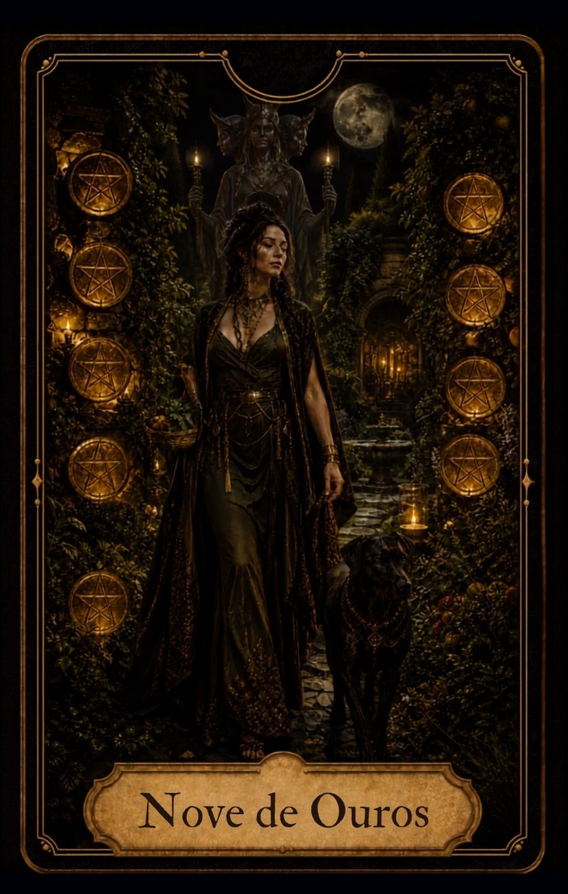 Carta Nove de Ouros