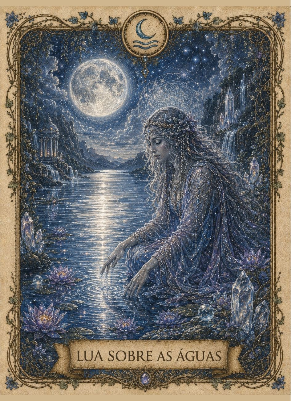 Carta Lua sobre as Águas
