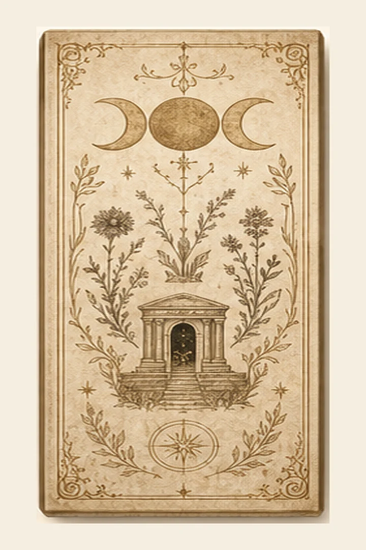 Capa do Oráculo dos Epítetos de Hekate